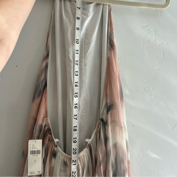 NWT Maeve Maxi Dress Trapeze Style Low Back High Neck Size Small - Picture 13 of 14